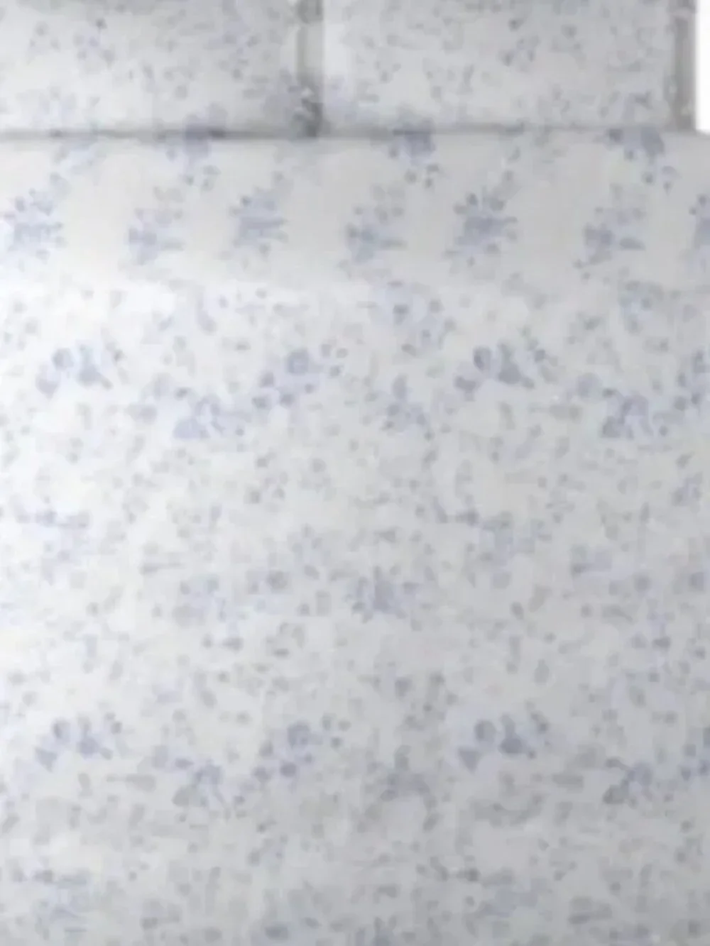 IKEA Alvine Skon Cotton Duvet Cover - White/Blue